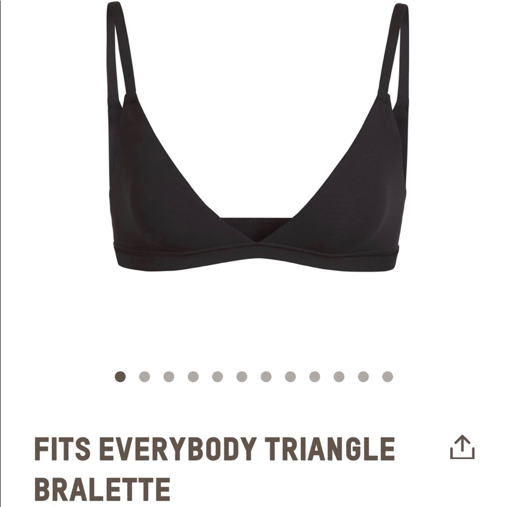 SKIMS Fits Everyone Triangle Bralette Size Medium